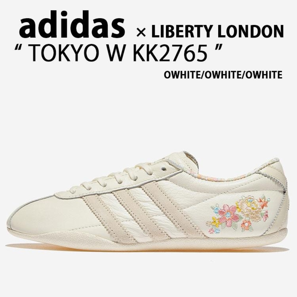 adidas x Liberty London Tokyo exclusive Floral Embroidered Leather Sneakers